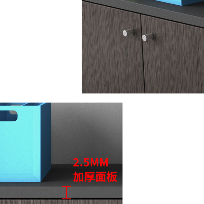 Modern Style Filing Cabinet Wood Vertical Filing Cabinet with Locking Storage