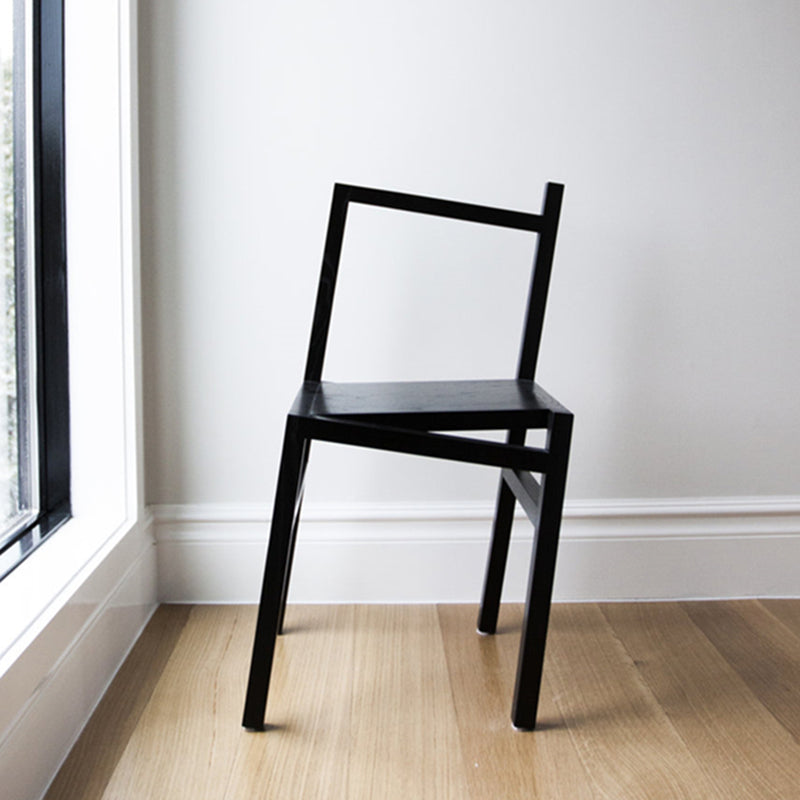 Modern Simple Side Chair Wooden Base Side Dining Chair for Dining Room