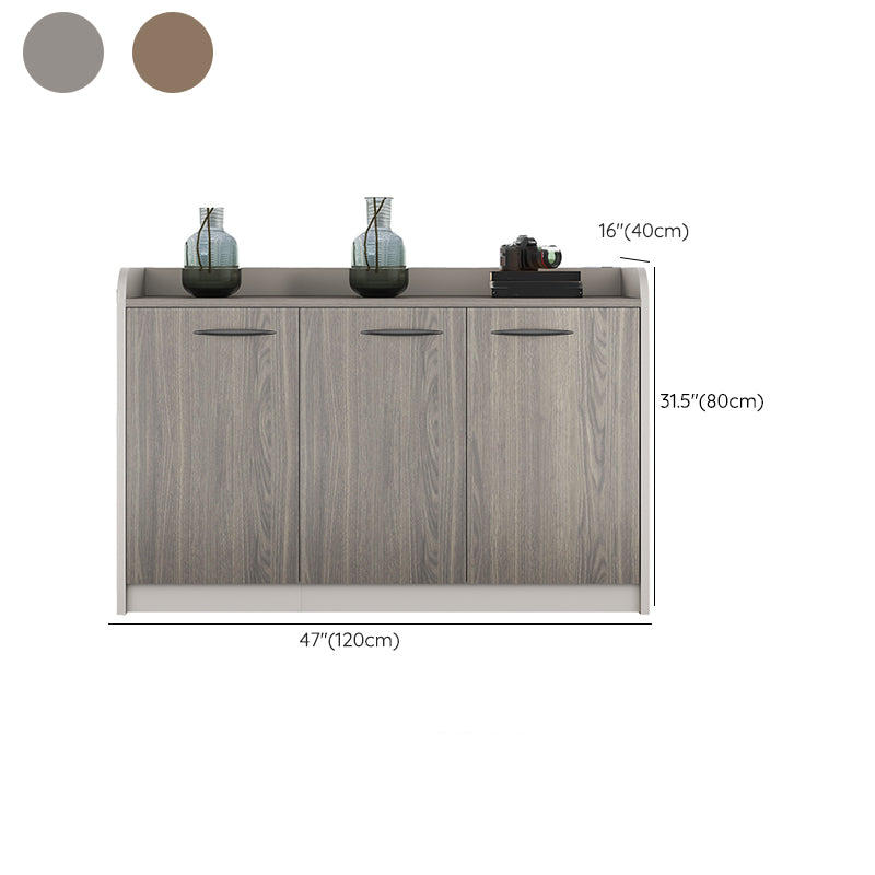 Medieval Modern Cabinet Steel Wooden Frame Storage File Cabinet