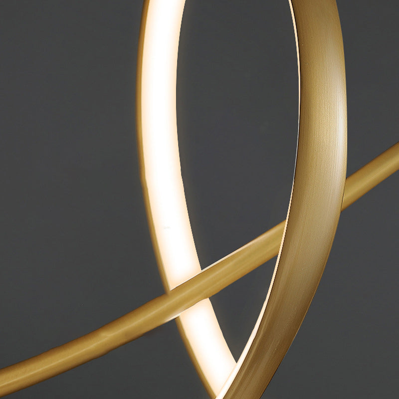 Unique Shape Modern Pendant Lighting Fixtures Metal 1 Light Island Light Fixture for Dining Room