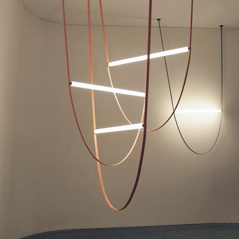 Unique Shape Modern Pendant Lighting Fixtures 1 Light Island Light Fixture for Dining Room