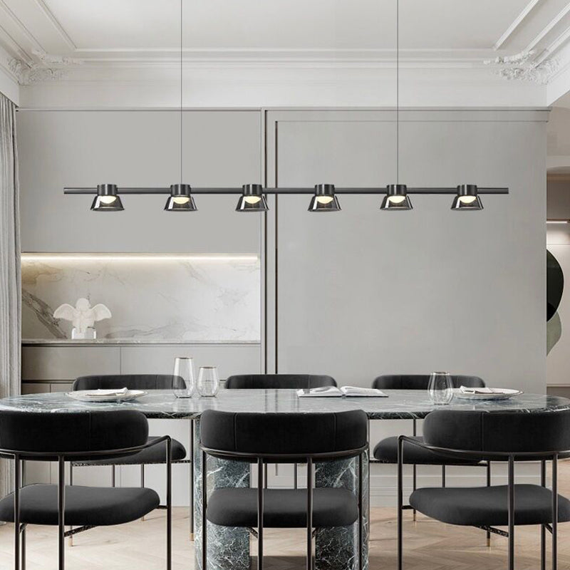 Modern Pendant Lighting Fixtures Glass Island Light Fixture for Living Room