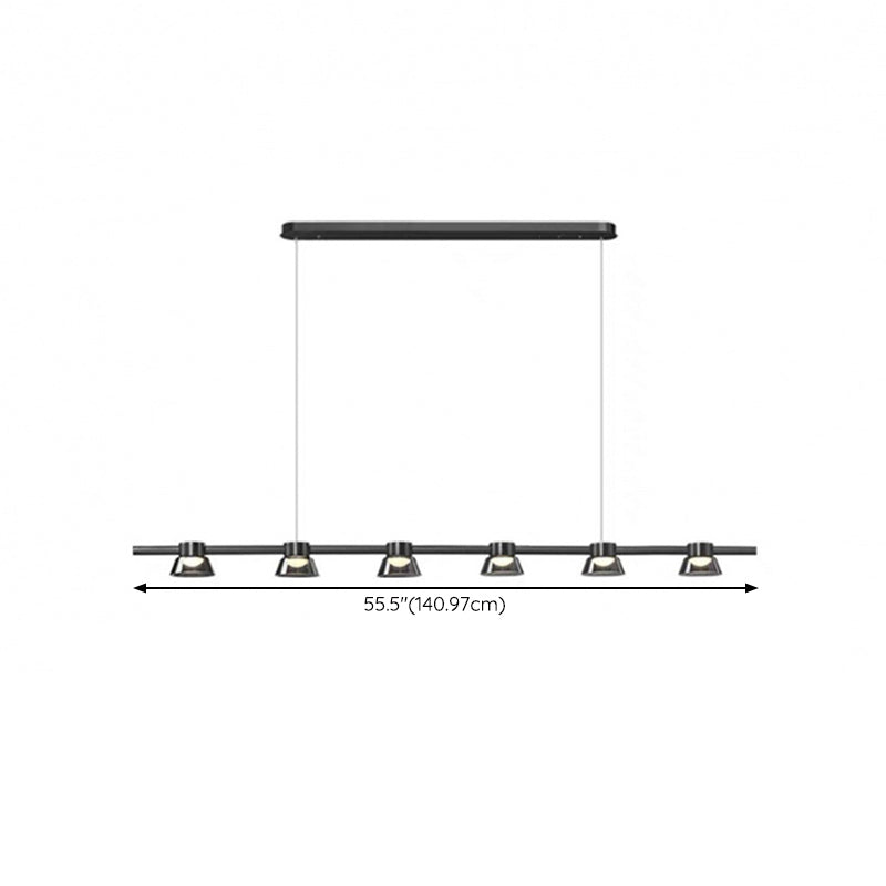 Modern Pendant Lighting Fixtures Glass Island Light Fixture for Living Room