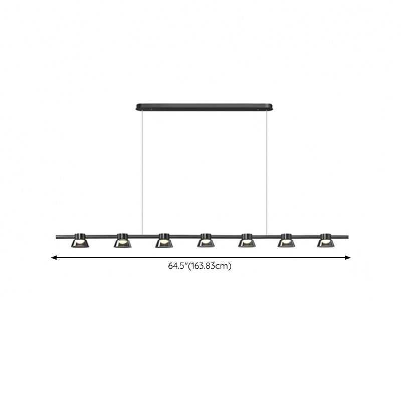 Modern Pendant Lighting Fixtures Glass Island Light Fixture for Living Room