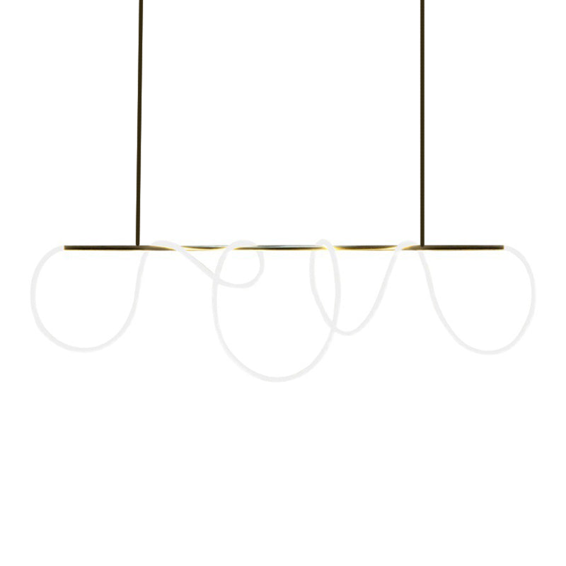 Modern Pendant Lighting Fixtures Metal 1 Light Island Light Fixture