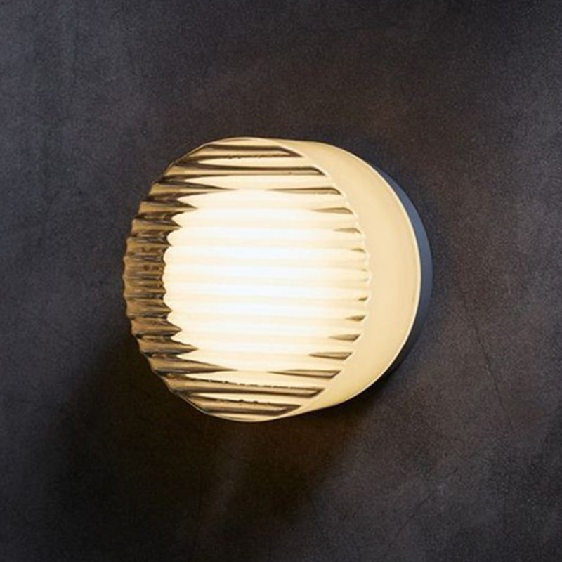 Simple Shape Wall Light Fixture Modern Glass Wall Light Fixtures for Wash Room