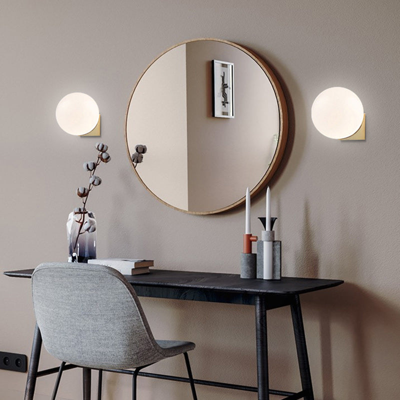 Simple Shape Wall Light Fixture Modern Glass Wall Light Fixtures