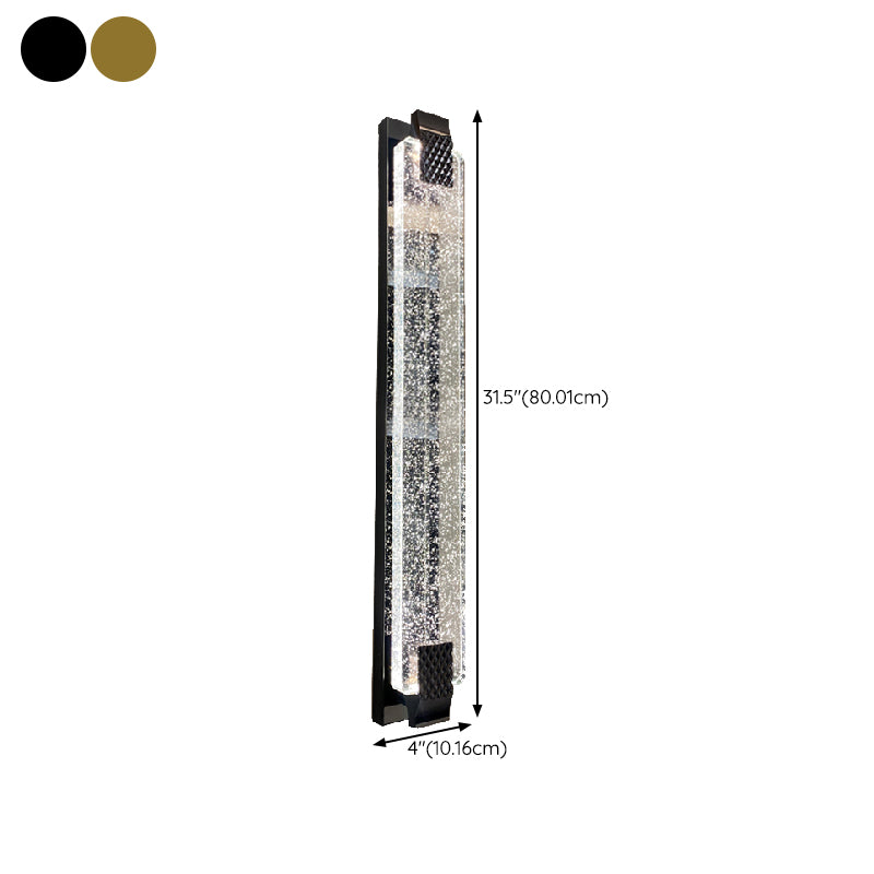 Modern Sconce Light Fixture Crystal Shade Wall Sconce Lighting for Bedroom