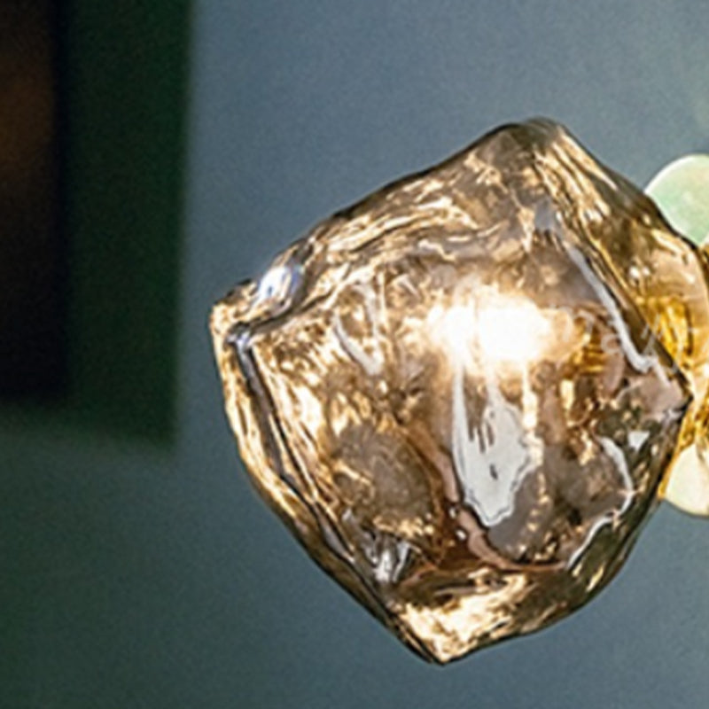 Modern Style Wall Lamp Glass Wall Sconce Lighting for Living Room