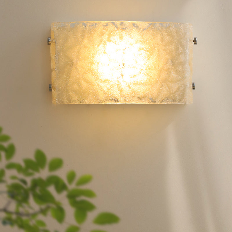 Modern Sconce Light Fixture Glass Shade Wall Sconce Lighting for Bedroom