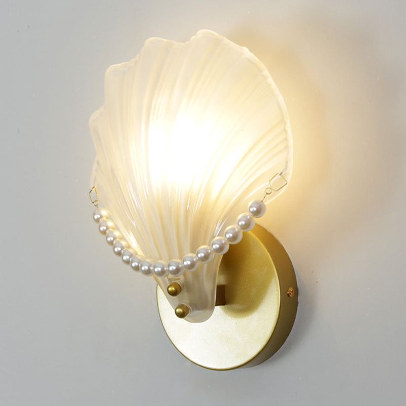 Modern Unique Wall Lamp Glass Wall Sconce Lighting for Bedroom