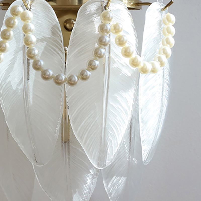 Modern Style Unique Wall Lamp Glass Wall Sconce Lighting for Bedroom