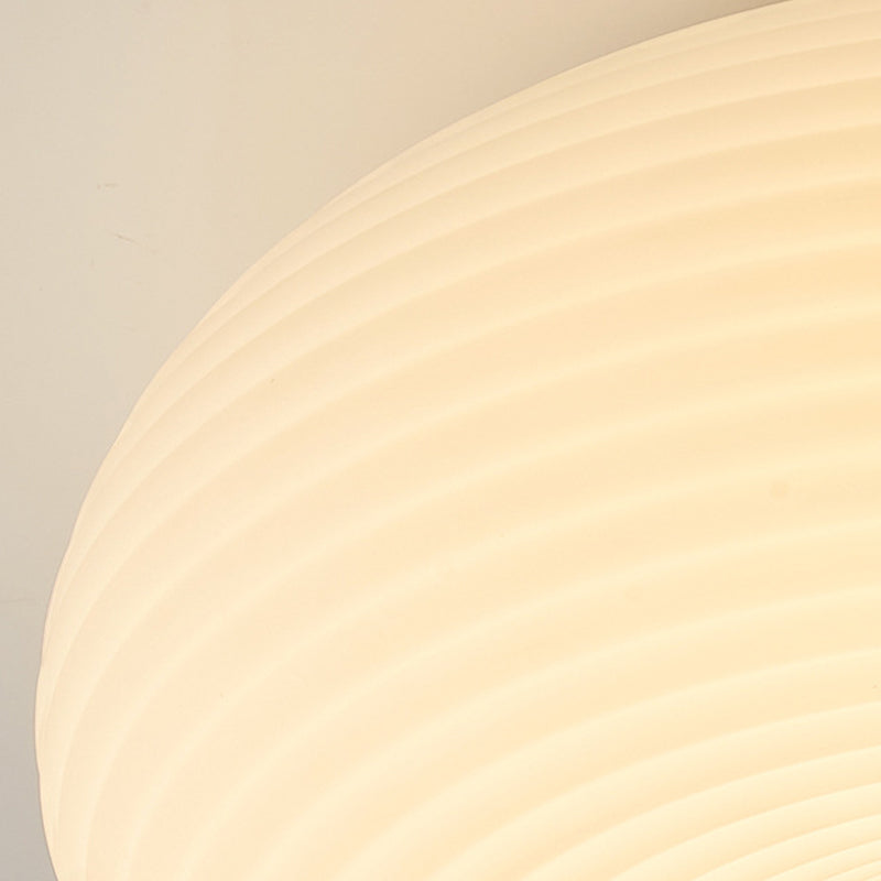 Drum Shape Flush Ceiling Light Modern Flush Mount Ceiling Fixture for Bedroom