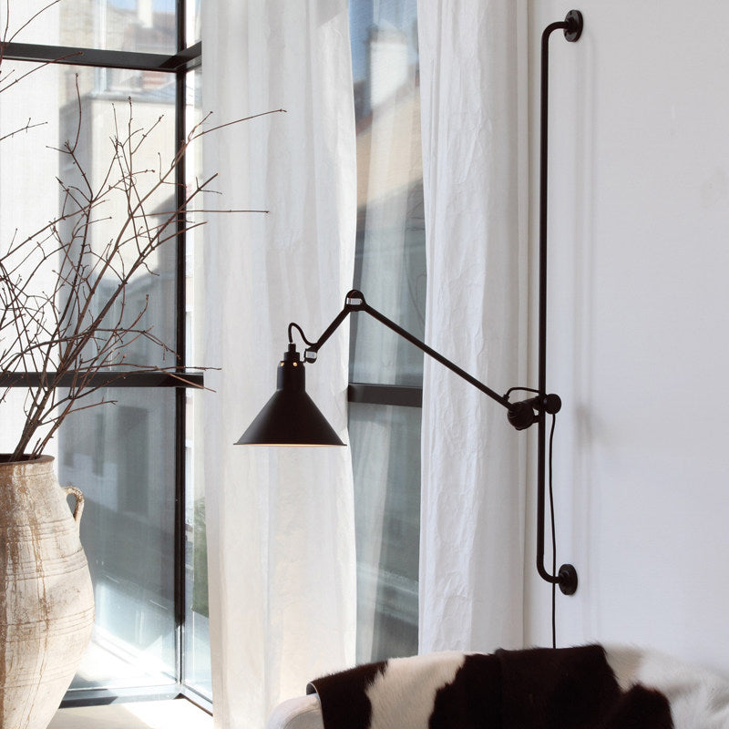 Zeitgenössische 1 Kopfleuchtenbeleuchtung mit metallischem Schatten Rot/Gelb konisch