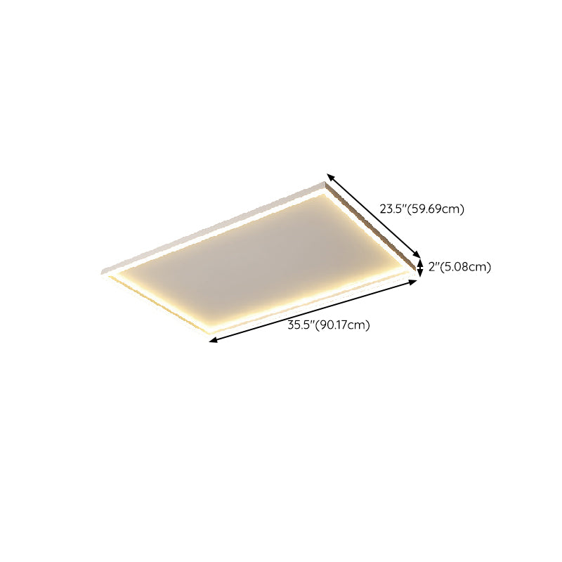 Flush Lighting Modern Metal 1 Light Flush Mount Lighting for Dining Room