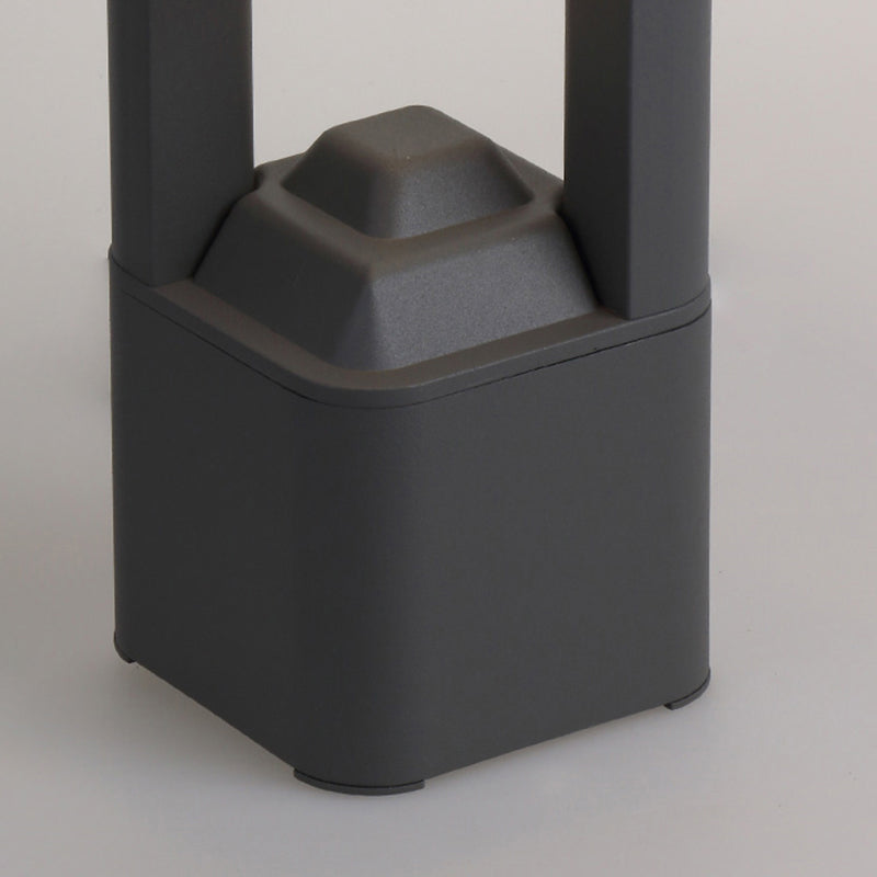 Contemporary Square Shape Outdoor Waterproof Light with Acrylic Shade