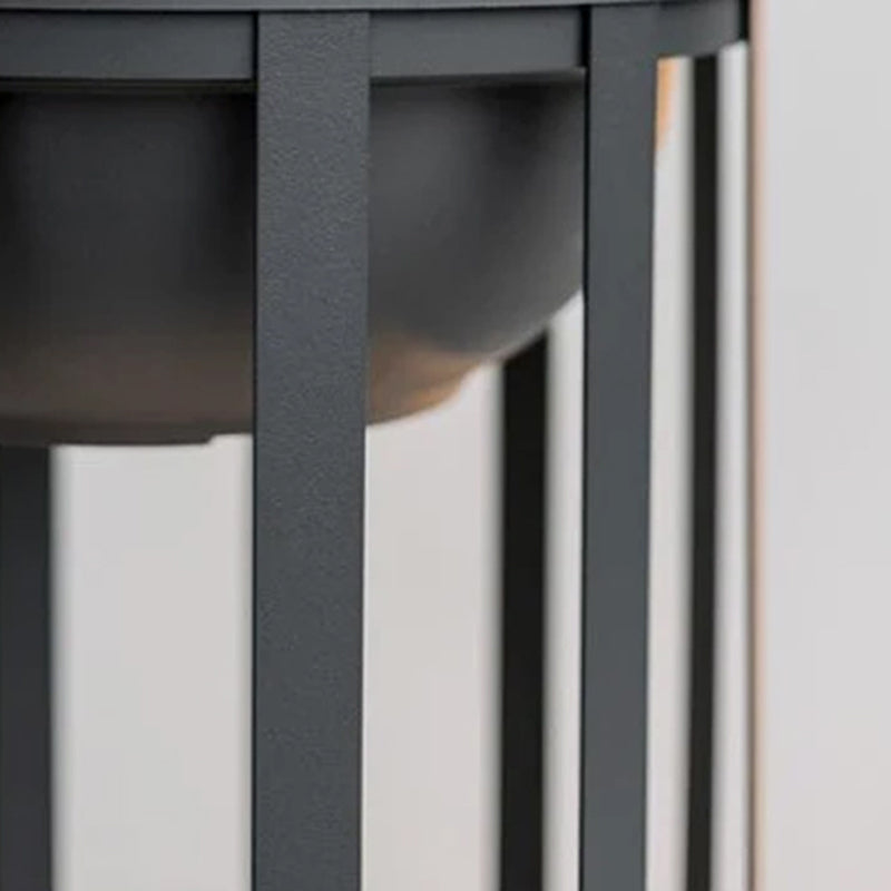 Metal Contemporary Pergola Shape Outdoor Waterproof Light with Plastic Shade