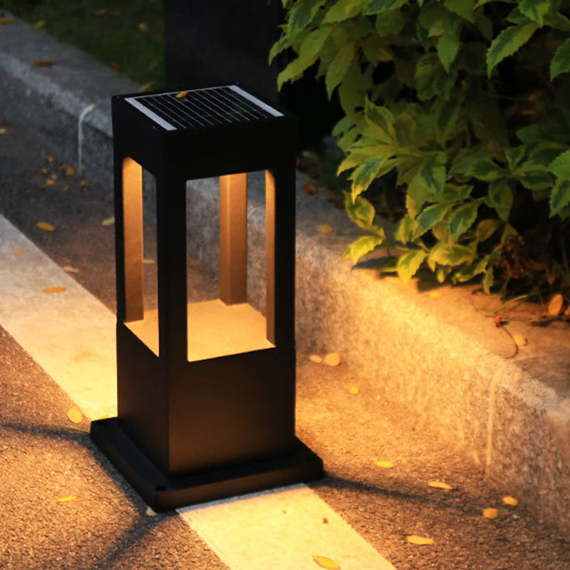 Metal LED Square Shape Outdoor Waterproof Light with Acrylic Shade