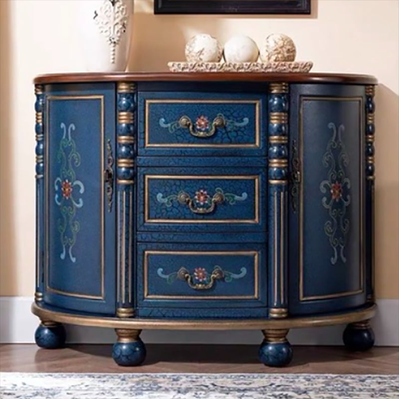 Solid Wood Dresser Traditional Storage Chest Dresser with 3/4/5 Drawers