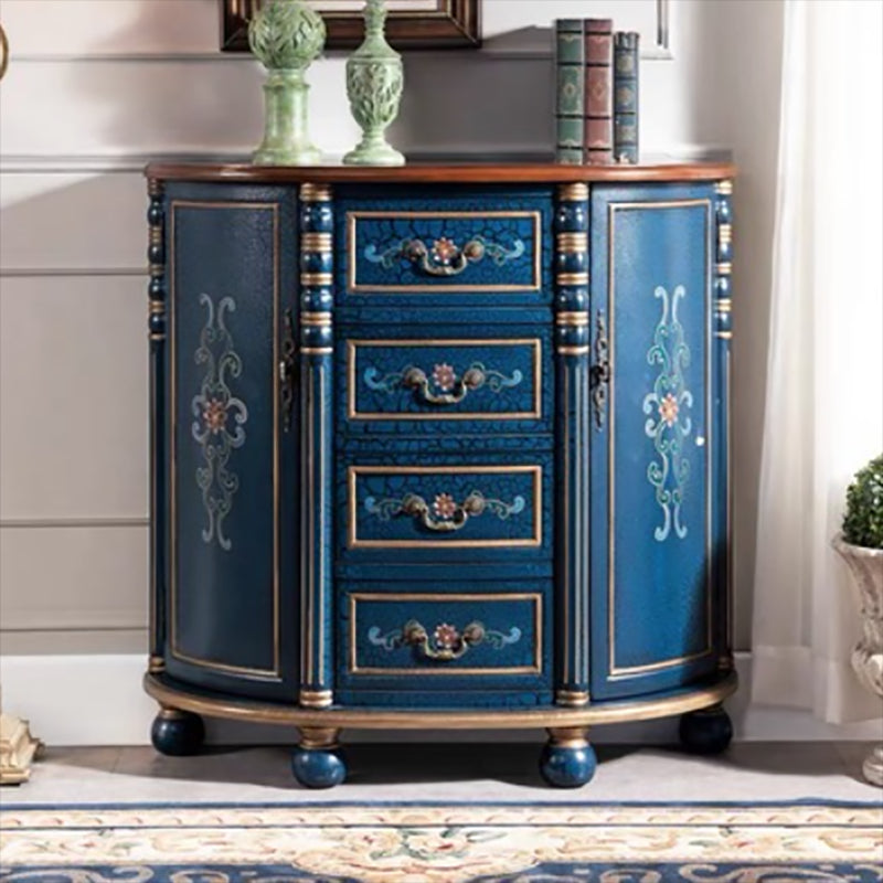 Solid Wood Dresser Traditional Storage Chest Dresser with 3/4/5 Drawers