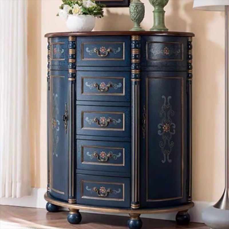 Solid Wood Dresser Traditional Storage Chest Dresser with 3/4/5 Drawers