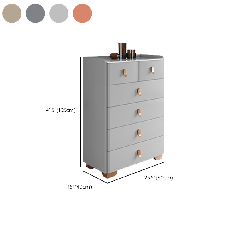 Stone Dresser Classic Glam Storage Chest Dresser with 4/5/6/7/8 Drawers