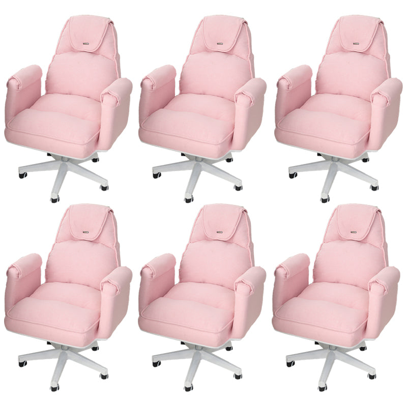 Modern Office Chair Adjustable Seat Height No Distressing Slide Chair with Wheels