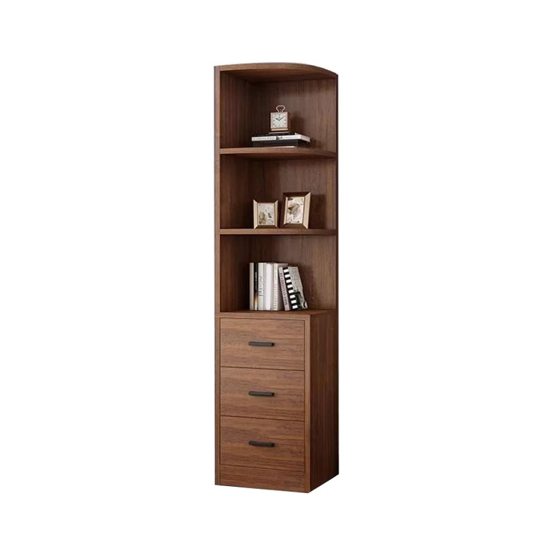 Engineered Wood Wardrobe Armoire Modern Storage Cabinet with Shelves