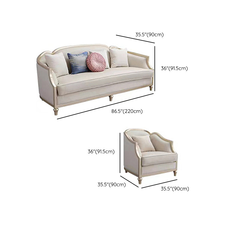 Glam No Distressing Single Cushion Seat Genuine Leather Sofa