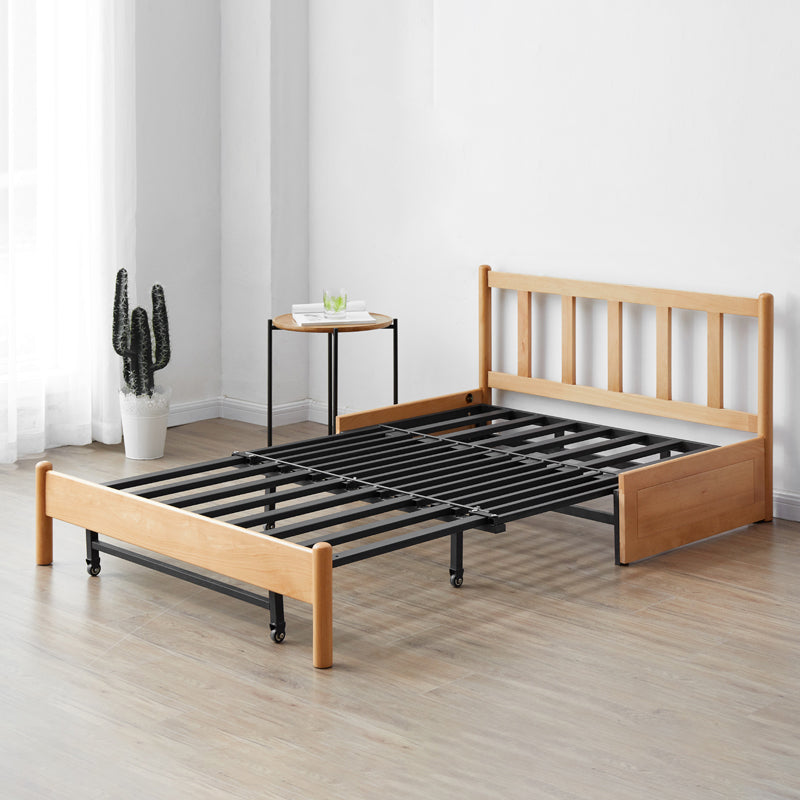 31.5" W Solid Wood Removable Sleeper Sofa Scandinavian Sofa Bed