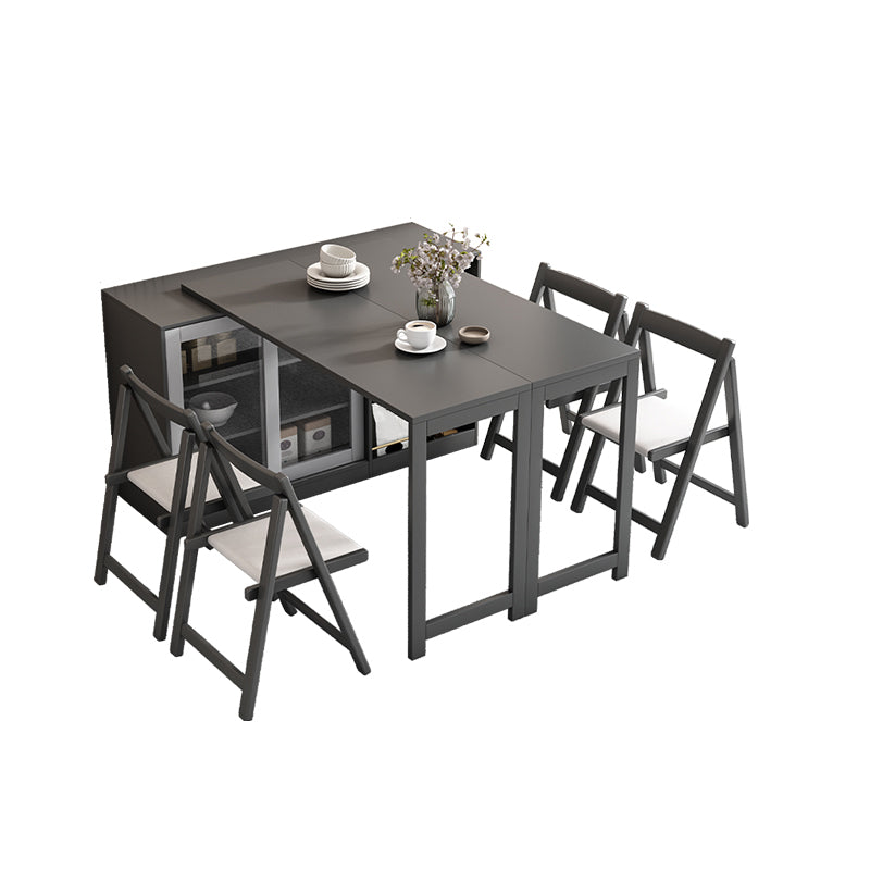 3/5/7 Pieces Modern Wood Multi Purpose Dining Set for Home Use