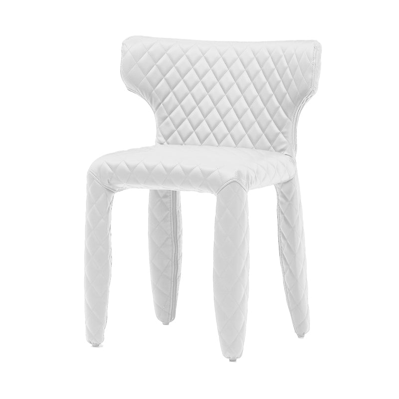 Contemporary Style Wingback Upholstered Dining Side Chair for Dining Room