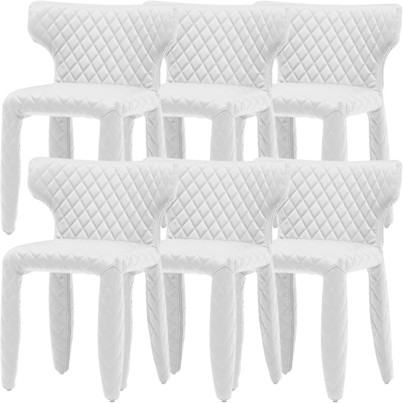 Contemporary Style Wingback Upholstered Dining Side Chair for Dining Room