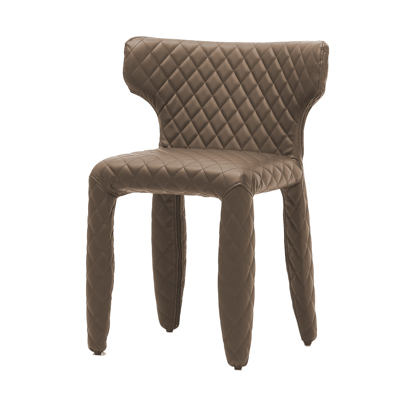 Contemporary Style Wingback Upholstered Dining Side Chair for Dining Room