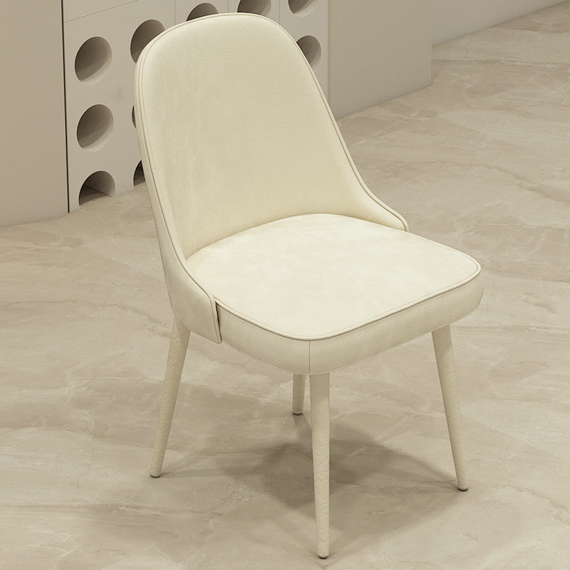 Contemporary Style Upholstered 4 Legs Dining Chairs for Living Room