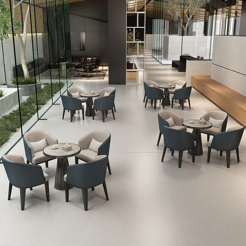 Modern Style Upholstered Home Dining Arm Chair for Dining Room
