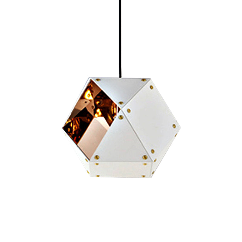 8/12 koppen veelzijdige metalen kroonluchter licht modern zwart/wit eetkamer hanglamp lampje