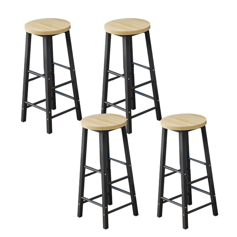 Modern Style 1/3/4 Pieces Wood Rectangular Bar Table Set for Dining Room