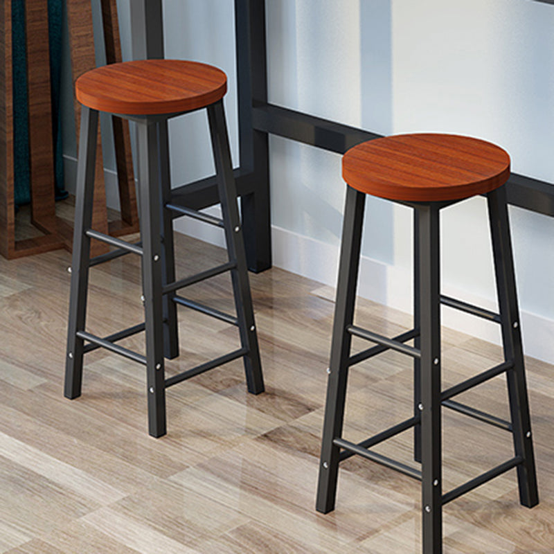 Modern Style 1/3/4 Pieces Wood Rectangular Bar Table Set for Dining Room