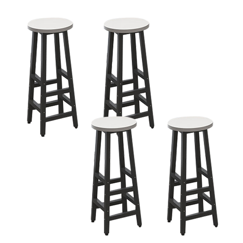 Modern Style 1/4/5 Pieces Wood Rectangular Bar Table Set for Dining Room