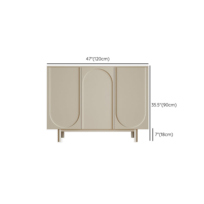 Modern & Contemporary Style Wood Sideboard Cabinet with Cabinets