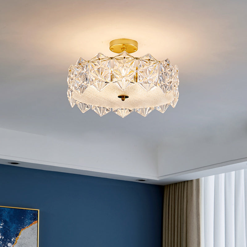 Nordic Ceiling Lamp Simplicity Flush Mount Light Fixture for Bedroom