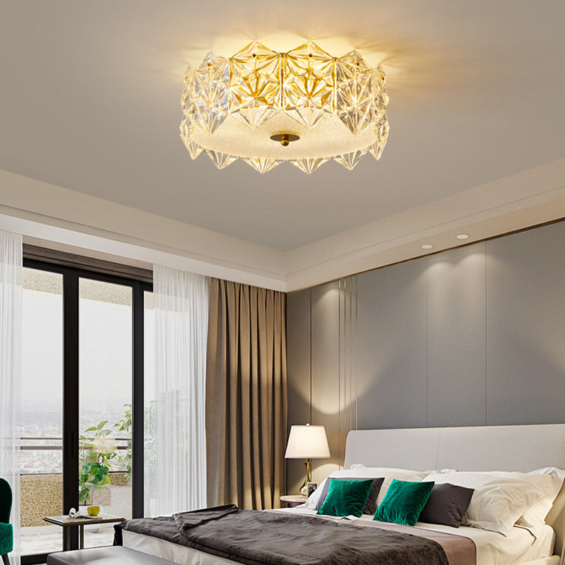 Nordic Ceiling Lamp Simplicity Flush Mount Light Fixture for Bedroom