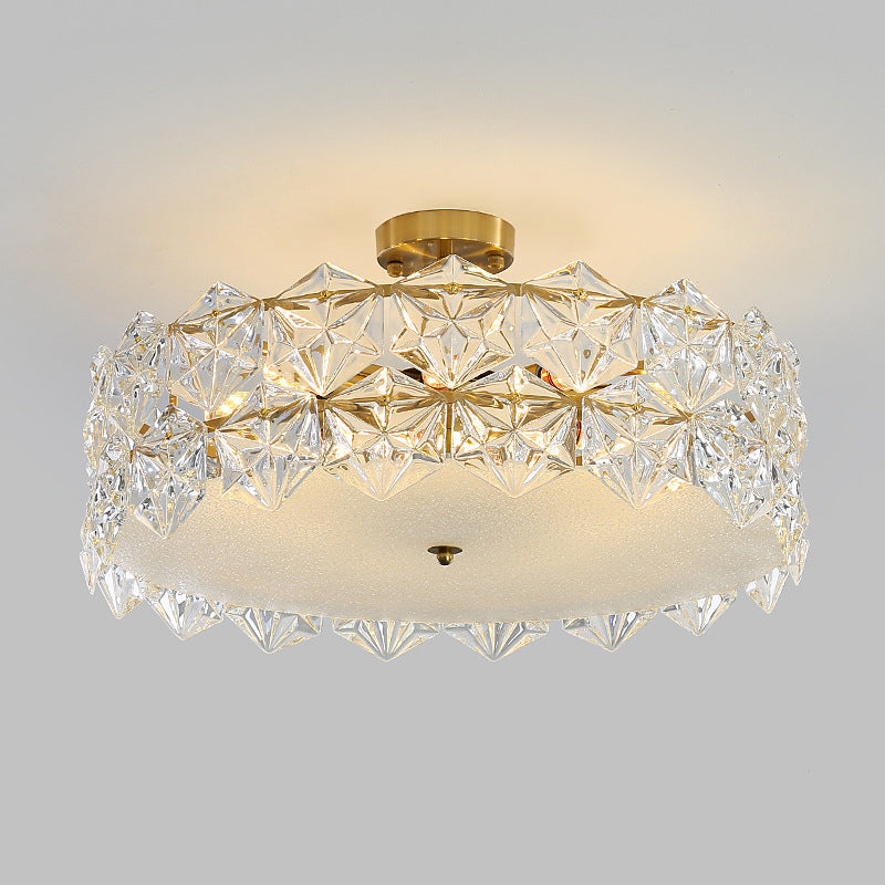 Nordic Ceiling Lamp Simplicity Flush Mount Light Fixture for Bedroom