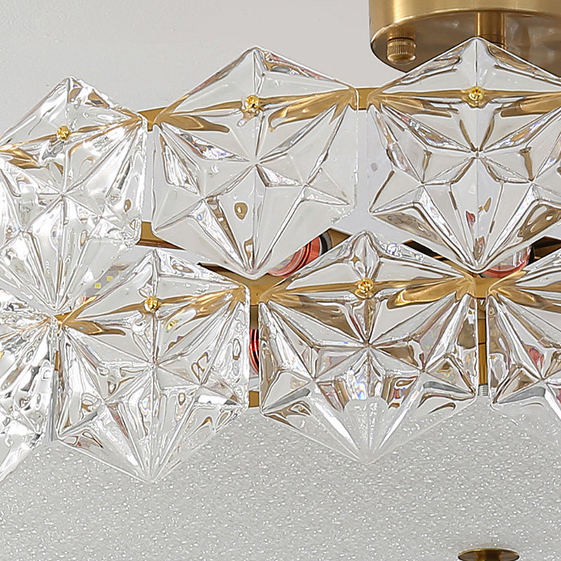 Nordic Ceiling Lamp Simplicity Flush Mount Light Fixture for Bedroom