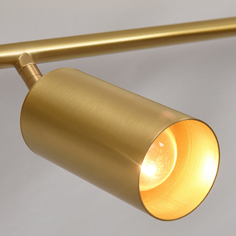 Contemporary Metal Ceiling Light Simple Flush Mount Light Fixture for Bedroom