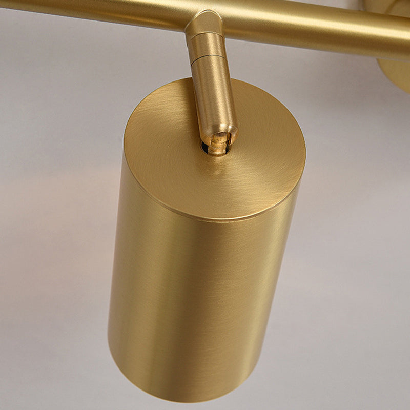 Contemporary Metal Ceiling Light Simple Flush Mount Light Fixture for Bedroom