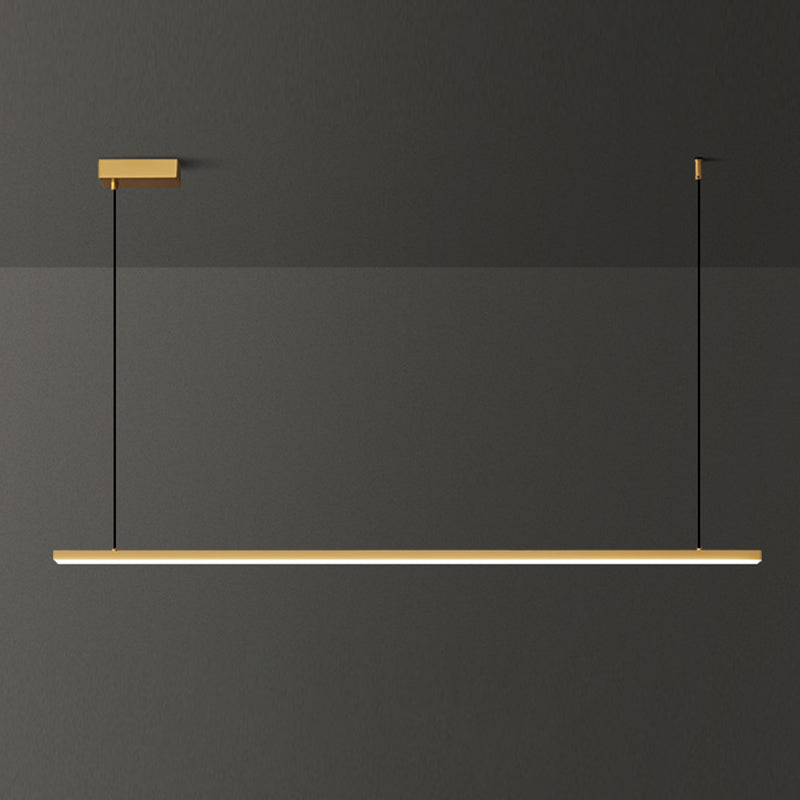 Modern Pendant Lighting Fixtures Metal 1 Light Island Light Fixture for Dining Room
