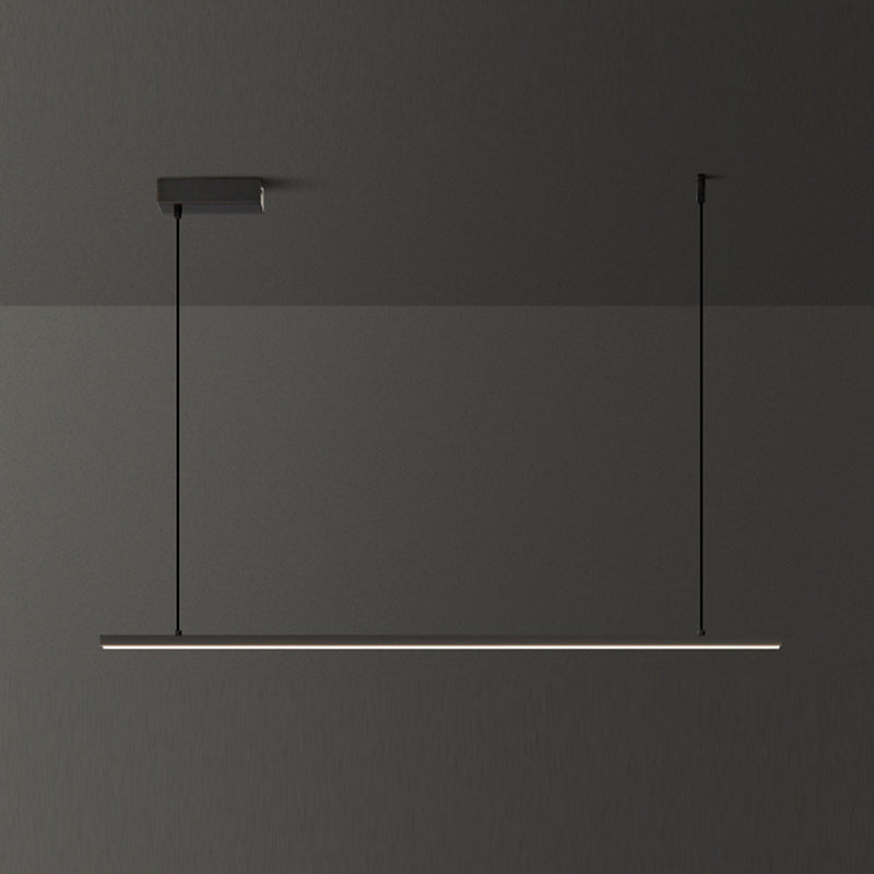 Modern Pendant Lighting Fixtures Metal 1 Light Island Light Fixture for Dining Room