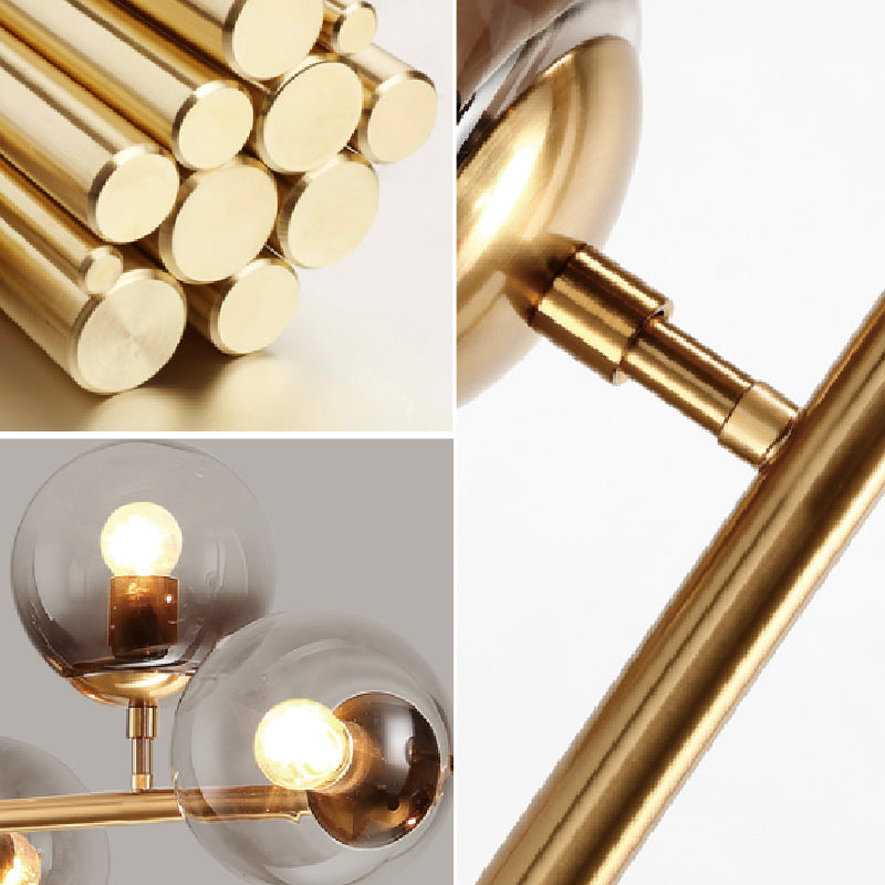 Global Island Lighting Fixture 6 Lights Modern for Dining Room
